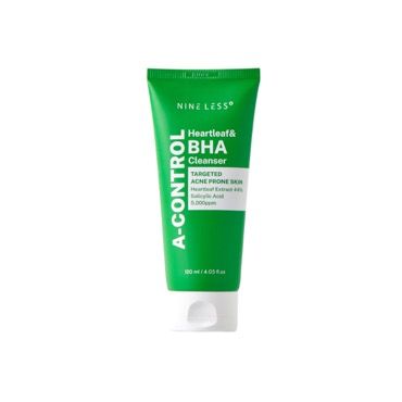 Nine Less A Control Heartleaf & BHA Cleanser 120ml | 24eleven.ng - Best price in Nigeria