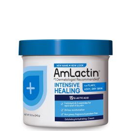 Amlactin Intensive Healing Exfoliating & Hydrating Cream - 15% Lactic Acid - 340g (12oz)