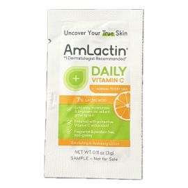 (Free) Amlactin Daily Vitamin C - 7% Lactic Acid  - 3g 