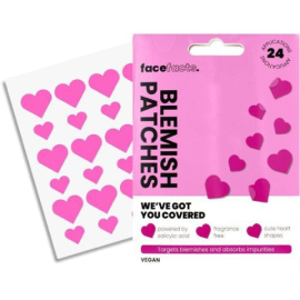 Face Facts Blemish Patches - Hearts - 24 Patches