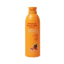Advanced Korean Skin Bright & Clear Body Gel Wash - Papaya - 1200ml