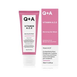 Q+A Vitamin A C E Warming gel Mask - 75ml