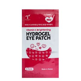 T Natural Care Vitamin C Brightening Hydrogel Eye Patch - Red - 1 Pair