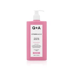 Q+A Vitamin A C E Cleansing Shower Oil - 250ml