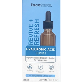Face Facts Hyaluronic Facial Serum - 30ml