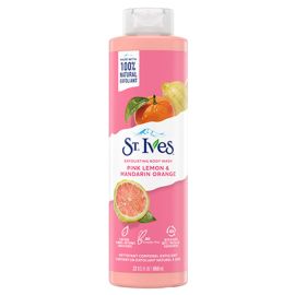 St Ives Exfoliating Body Wash - Pink Lemon & Mandarin Orange - 650ml (22oz)
